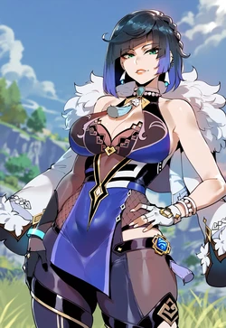 [FlareKiss] Yelan X BBC [AI Generated]