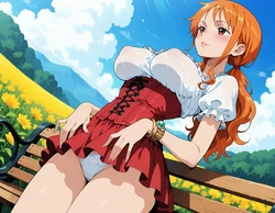 [Squeeshy] Nami (One Piece) - 122 pics [AI Generated]