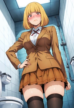 [Squeeshy] Hana Midorikawa (Prison School) - 132 pics [AI Generated]