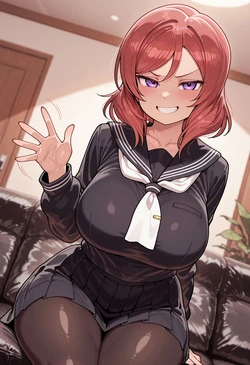 [Nankoai] Maki Nishikino-西木野真姫-req-black.serafuku.uniform-reverbunny-casting.couch-lovehotel-recording-BBC-NTR (Patreon) [AI Generated]