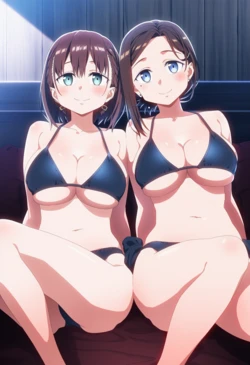 [Corudozera] [130pics] Ai-chan x Kouhai-chan (アイちゃんx後輩ちゃん) / Tawawa on Monday (月曜日のたわわ) [AI Generated]