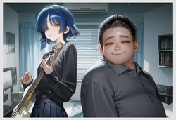 [Velvet_ovo] [Commission📝] Ryo Yamada(Bocchi the Rock!), 山田リョウ , 山田涼 (Patreon) [AI Generated]