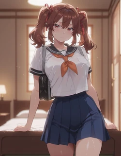 [kkleo] Yuriu Haigamine-Killed Again, Mr. Detective (AI Generated)