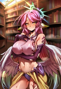 [pink_Slime] Jibril 3 packs (Patreon) [AI Generated]