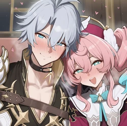 [Slime_AI] 147p (Request) Hyacine & Phainon (Patreon) [AI Generated]