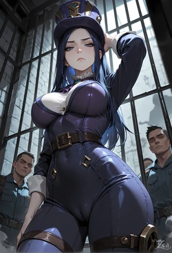 Caitlyn - Trophy of the Riot [AI Generated]
