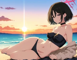 [Squeeshy] Misaki (Blue Archive) - 137pics [AI Generated]