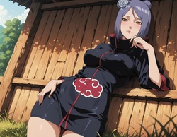 [Squeeshy] Konan (Naruto) - 148 pics [AI Generated]