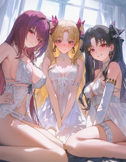 [Oishi Okaze] scathach&ereshkigal&ishtar [AI Generated]