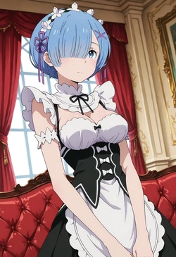 [Squeeshy] Rem x Subaru (Re-Zero) - 170 pics [AI Generated]