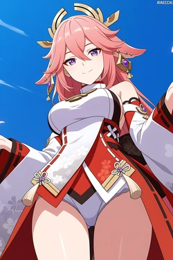 [AyaEcchi] Yae | Genshin Impact💖 [AI Generated]