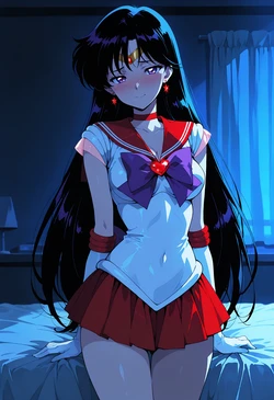 [Squeeshy] Sailor Mars rework (Sailor Moon) - 127 pics [AI Generated]