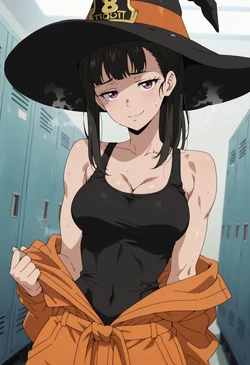 [Squeeshy] Maki Oze (Fire Force) - 166 pics [AI Generated]