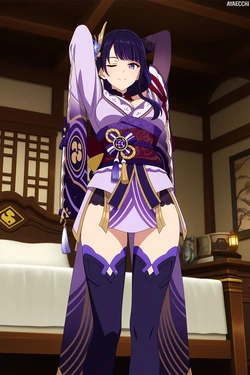 [AyaEcchi] Raiden Shogun | Genshin Impact💖 [AI Generated]