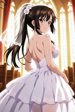 [minakaze] Sayaka Kirasaka - Bride (Strike the Blood) [AI Generated]