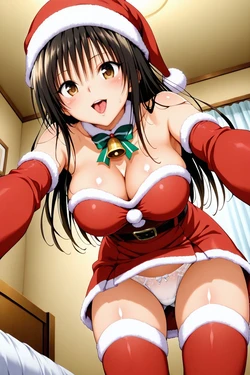 [minakaze] Yui Kotegawa - Mini Skirt Santa (To Love Ru) [AI Generated]