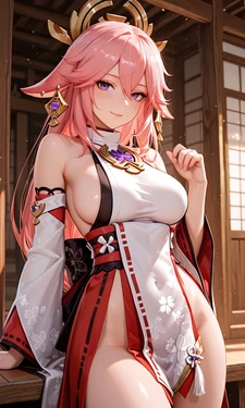 [MRLO2020]Yae Miko 001 (Bonus) (Patreon) [AI Generated]
