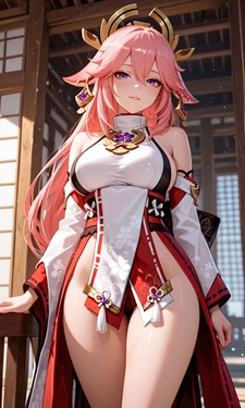 [MRLO2020]Yae Miko 001 (Bonus) (Patreon) [AI Generated]