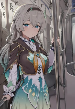 [Chisato] 痴漢電車 ホタル [AI Generated]