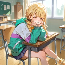 [牧羊犬] 学園アイドルマスター 藤田ことね [AI Generated]