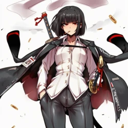 [pink_Slime] ryoshu_black kiss [AI Generated]
