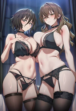 ChocoPizza - Asai Akira + Kiyama Harumi (242) [AI Generated]