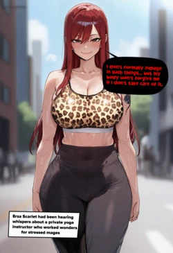 [GearingSage] Erza Scarlet - Yoga Instructor (176p) (Patreon) [AI Generated]