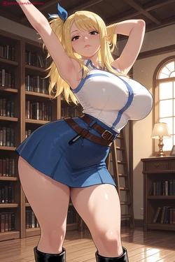 [Kira Amane] [Request] Lucy Heartfilia - Fairy Tail [AI Generated]