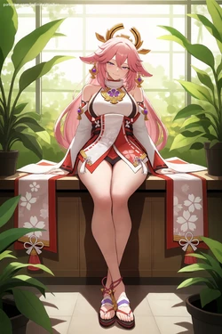 [Infinite Waifus] Yae Miko - Genshin Impact [AI Generated]