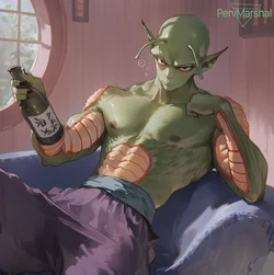 [MarshalPerv] Pan x Piccolo [ AI GENERATED ]