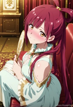 [AIusagichan] マギ 練紅玉 Magi Kougyoku Ren [AI Generated]