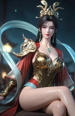 [AI Generated]完美世界 黄金葬士荤素