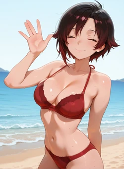 [Revy Neon] Ruby Rose - RWBY [AI Generated]