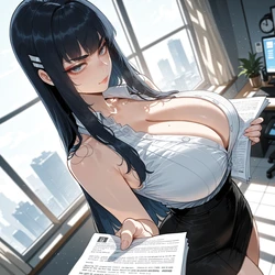 [Miyu] Satsuki Kiryuin: Her Office, Her Rules [AI Generated]