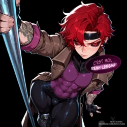 [Noctzurn] Gambit - Marvel Rivals [AI Generated]