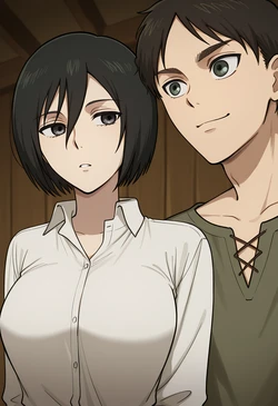 [ArolAi] [COM]Mikasa BBC Gyarufication(236p) [AI Generated]
