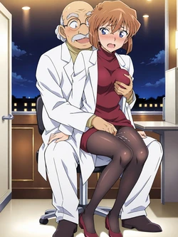 [cyysm] Miyano Shiho x Agasa [AI Generated]