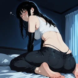 [Squeeshy] Yoru / Mitaka Asa (Chainsaw man) - 166 pics [AI Generated]