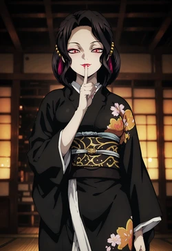 [Squeeshy] Muzan Kibutsuji female form (Demon Slayer) - 72 pics [AI Generated]
