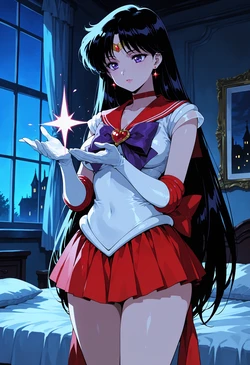 [Squeeshy] Sailor Mars (Sailor Moon) - 134 pics [AI Generated]