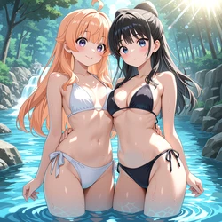 [Kyonkanie (Pantyless)] Nico and Nemu - Witch Watch [AI Generated]