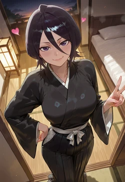 [RinAi] Rukia Kuchiki (243p) (Patreon) [AI Generated]