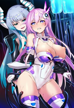 [Adult_neptune_Fan] Rei Kiseijou corrupting Nepgear to be tari´s cpu candiate [AI Generated]