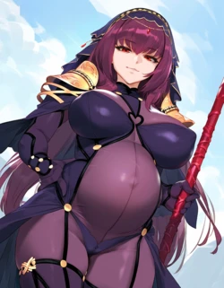 Lucyla803 scathach {fate} x BBC/GB/Pregnancy [Request] [AI Generated]