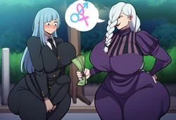 (Doranne) Futanari Miwa X Mei Mei[ AI Generated ]