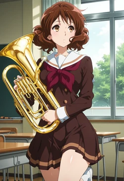 [BoBo345] 黄前久美子 Kumiko Oumae (響け!ユーフォニアムSound! Euphonium) 867P [AI Generated]
