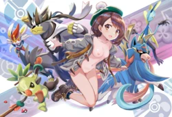 Pokemon  girls [Uncensored] [AI Generated]