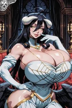 [ByTheBroken1] "Albedo" From "Overlord" [AI Generated]