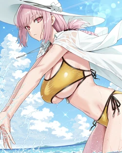 [Tarte] Nightingale (Swimsuit) - (Fate Grand Order) 37P [AI Generated]