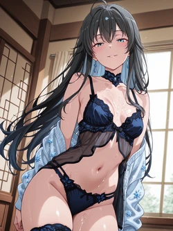 [OneeChanAra2AI] [EXTRA] Yukinoshita Yukino Lingerie 247p [AI Generated]